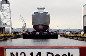 HMS Clyde launch