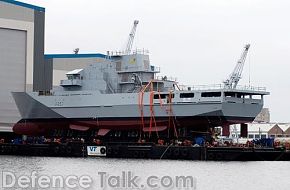 HMS Clyde launch