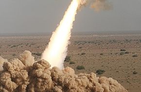 Iranian Missiles Fired during war games