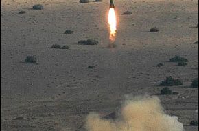 Iranian Missiles Fired during war games