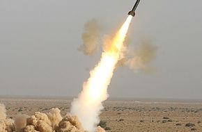 Iranian Missiles Fired during war games