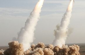 Iranian Missiles Fired during war games