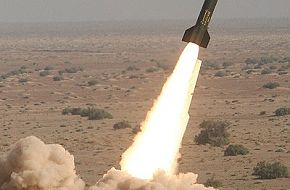 Iranian Missiles Fired during war games