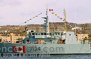 HMCS Shawinigan Kingston-class Maritime Coastal Defence Vessel MCDV