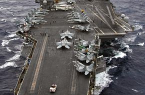 USS Kitty Hawk (CV 63) Aircraft Carrier - US Navy