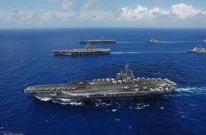 USS Kitty Hawk (CV 63) Aircraft Carrier - US Navy