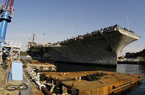 USS Kitty Hawk (CV 63) Aircraft Carrier - US Navy