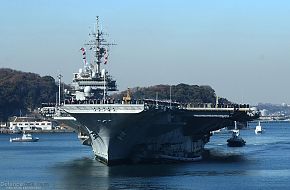 USS Kitty Hawk (CV 63) Aircraft Carrier - US Navy