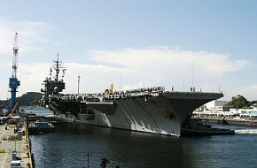 USS Kitty Hawk (CV 63) Aircraft Carrier - US Navy