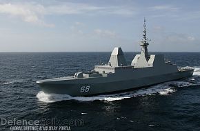 Singapore`s Formidable class stealth Frigate