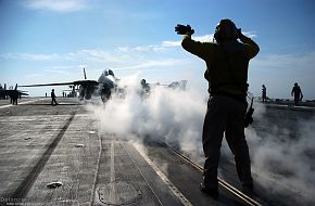 F-14D Tomcat - Position for launch, Final Deployment