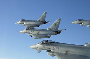 Eurofighter Typhoon aircraft, Royal Air Force