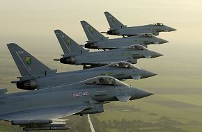 Eurofighter Typhoon aircraft, Royal Air Force