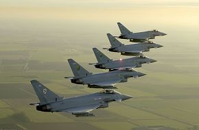 Eurofighter Typhoon aircraft, Royal Air Force