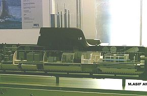 Type-214 Submarine Model - IDEAS 2006, Pakistan