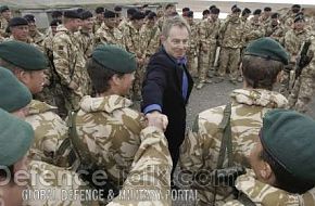 British soldiers meet Blair - News Pictures