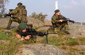 German soldier system test - Army Combat School
