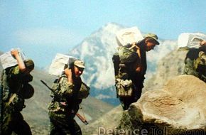 Russian Troops on the move and war in Chechnya