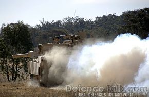 Australia's M1A1's on display