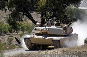 Australia's M1A1's on display