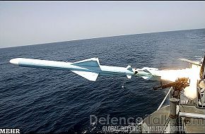 Iranian made Noor missile