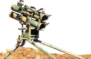 Iranian made double-barrel launcher