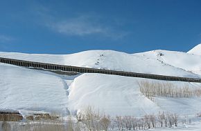 One of the many tunnels along the way