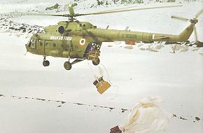 Indian Mi-17 Heli in Siachen