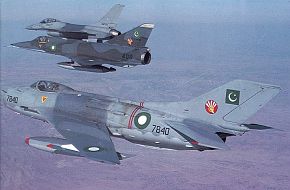 F-16,Mirage5,F-6 Farmer from CCS sargodha