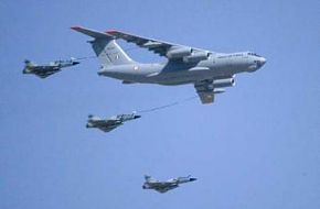 IAF Mirage 2000s refuelling