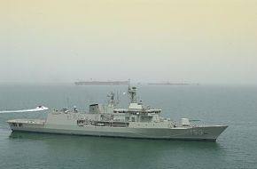 HMAS Stuart and Boarding party