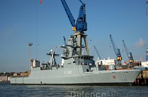 Braunschweig class corvette (K-130), Germany.