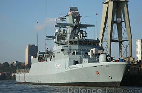 Braunschweig class corvette (K-130), Germany.