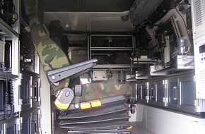 Lynx-Cactus Interior - command vehicle, Polish Army