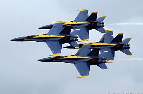 F/A-18 Hornets - Blue Angels, US Navy