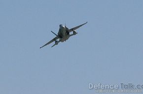 Australia Day 26/1/07 FA-18 flypast Port Phillip Bay Melbourne