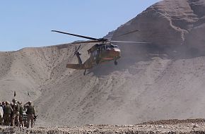 Turkish blackhawk commissioned in Afghanistan