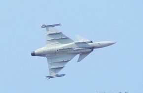 Gripen Fighter Aircraft - Aero India 2007, Air Show