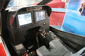 HAL LCH Cockpit - Aero India 2007, Air Show