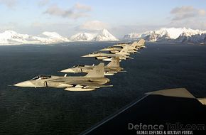 Jas 39 Gripen - Red Flag Alaska 2006