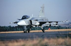 Gripen armed with Meteor and IRIS-T