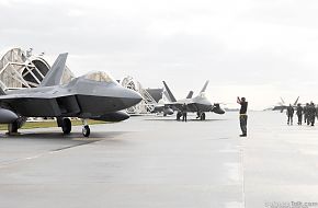 F-22A Raptors - Stealth Fighters in Japan