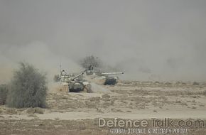 Tanks on the move, Pak-Saudi Armed Forces Exercise