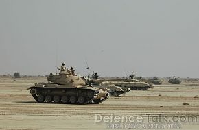 Army Tanks, Pak-Saudi Armed Forces Exercise