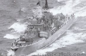 Russian Navy Destroyer