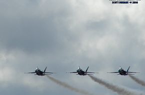 US Navy Blue Angels F/A-18C Hornet