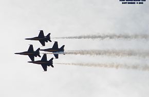 US Navy Blue Angels F/A-18C Hornet