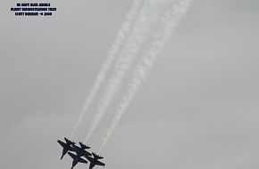 US Navy Blue Angels F/A-18C Hornet