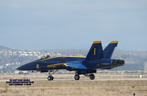 US Navy Blue Angels F/A-18C Hornet