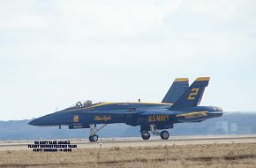 US Navy Blue Angels F/A-18C Hornet